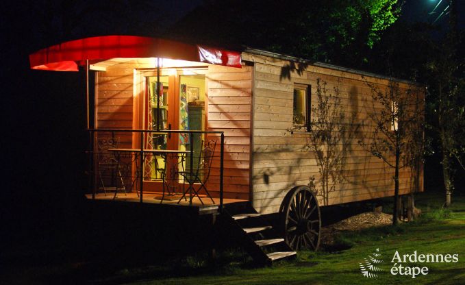 3-star gypsy caravan for couple’s getaway in Erezée