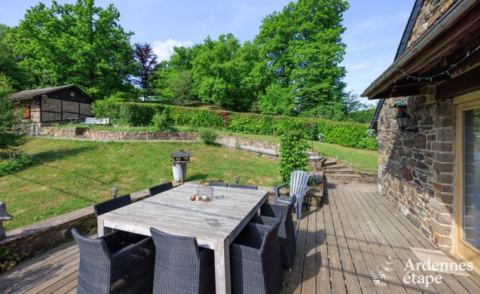 Holiday cottage in Ereze for 9 persons in the Ardennes