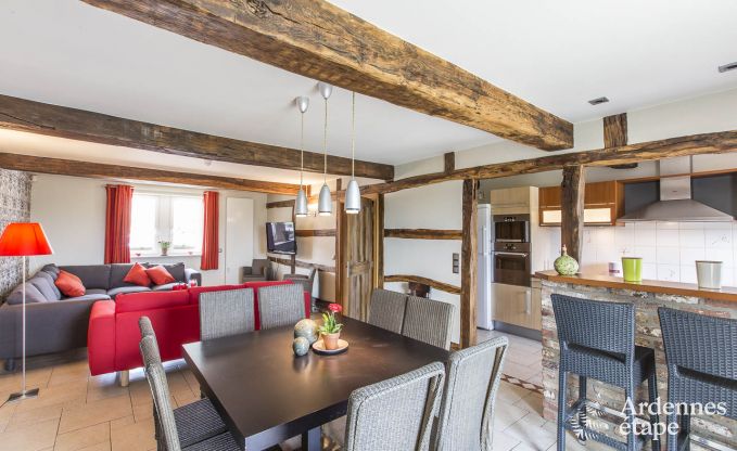 Holiday cottage in Ereze for 16 persons in the Ardennes