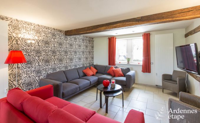 Holiday cottage in Ereze for 16 persons in the Ardennes
