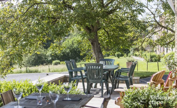 Holiday cottage in Ereze for 16 persons in the Ardennes