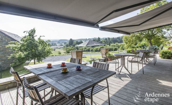 Holiday cottage in Ereze for 16 persons in the Ardennes