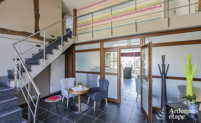 Holiday cottage in Ereze for 16 persons in the Ardennes