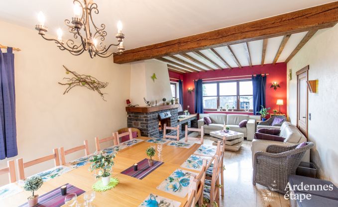 Holiday cottage in Erezee for 15 persons in the Ardennes