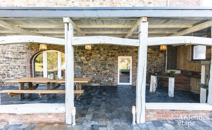 Holiday cottage in Ereze for 14 persons in the Ardennes