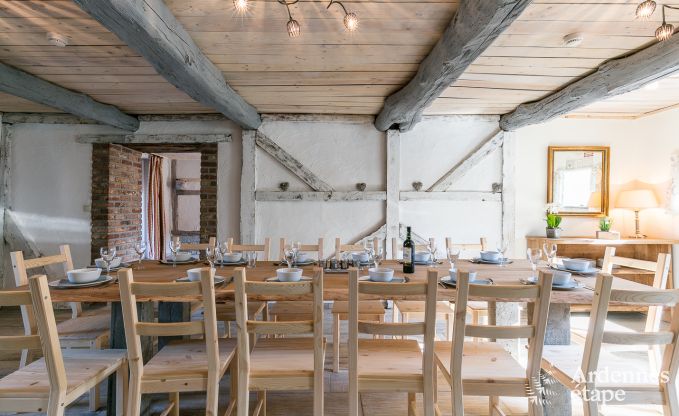 Holiday cottage in Ereze for 14 persons in the Ardennes