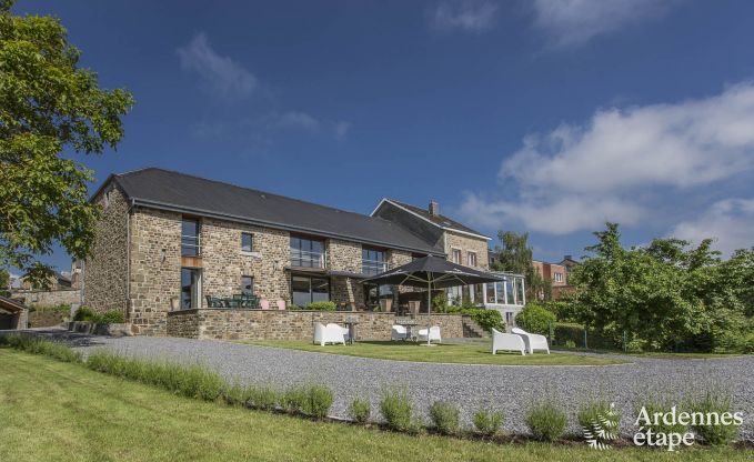 Holiday cottage in Ereze for 16 persons in the Ardennes