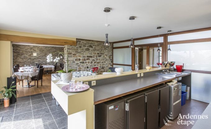 Holiday cottage in Ereze for 16 persons in the Ardennes