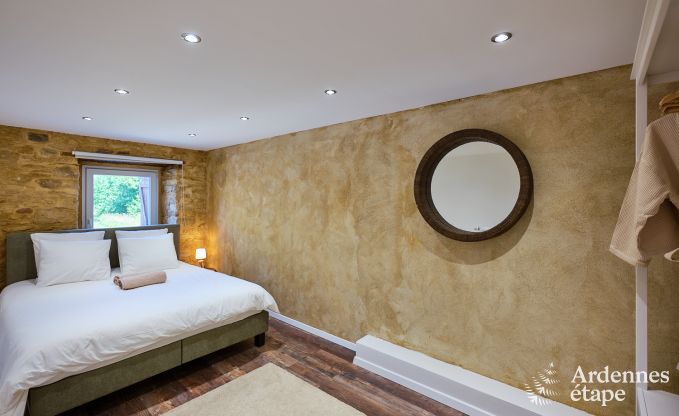 Charming holiday home for 8 people in Florenville with 4 bedrooms, wellness and play tower on the Semois