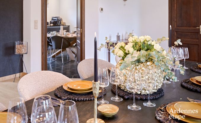 Spacious comfortable holiday home for 10 people in Voeren with private pool, jacuzzi and garden