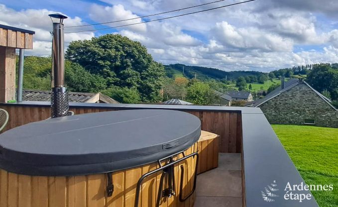Cosy holiday home in Francorchamps for 4 people with private terrace and wood pellet stove