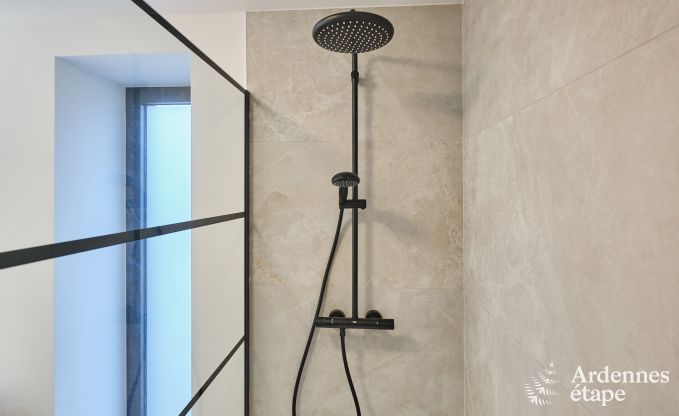 Cosy holiday home in Francorchamps for 4 people with private terrace and wood pellet stove