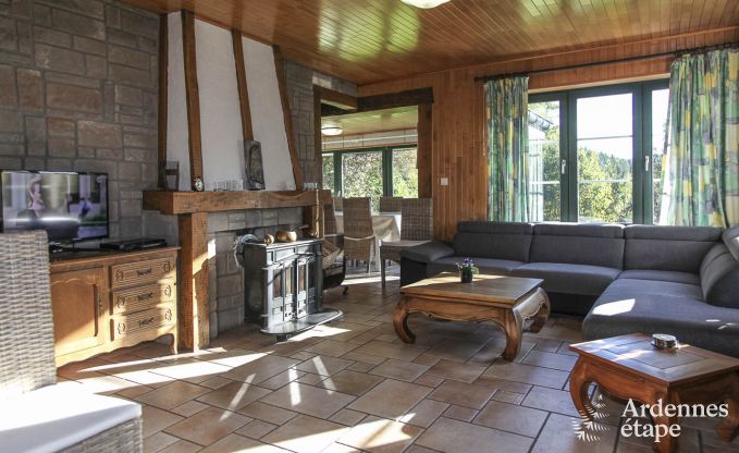 Holiday cottage in Francorchamps for 9 persons in the Ardennes