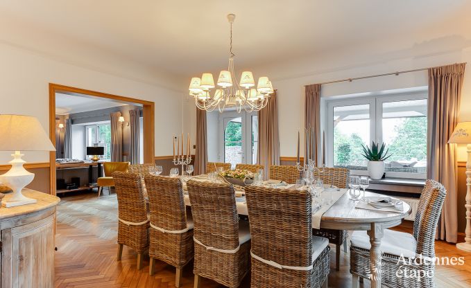 Luxury villa in Francorchamps for 9 persons in the Ardennes