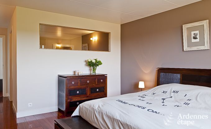 Luxury holiday home in Froidthier for 10 guests with swimming pool, wellness and 5 bedrooms near Aubel