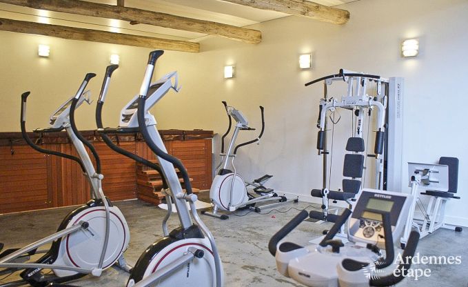 Luxury holiday home in Froidthier for 10 guests with swimming pool, wellness and 5 bedrooms near Aubel