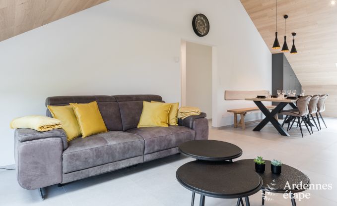 Cozy holiday apartment for 6 people in Rienne, Ardennes.