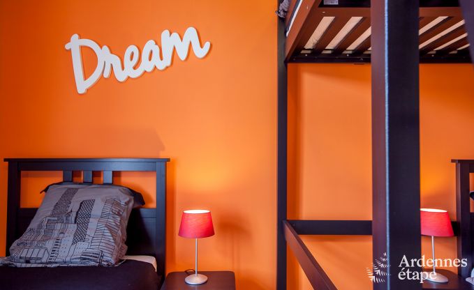 Very beautiful holiday cottage in Gedinne for 20 persons in the Ardennes