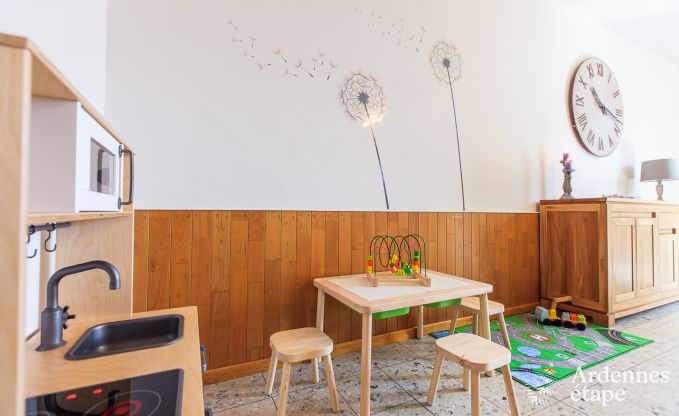 Very beautiful holiday cottage in Gedinne for 20 persons in the Ardennes