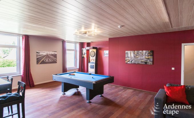 Very beautiful holiday cottage in Gedinne for 20 persons in the Ardennes