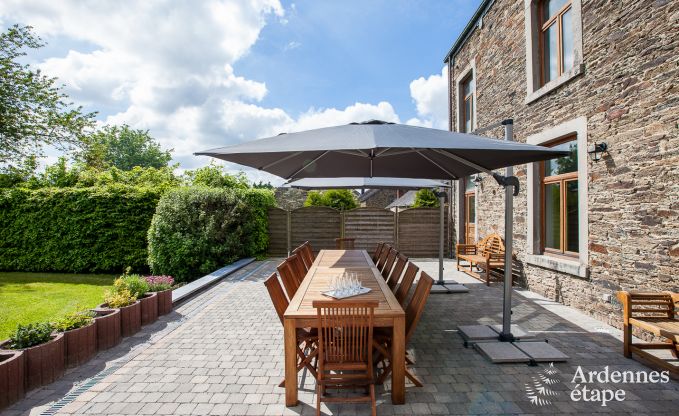 Very beautiful holiday cottage in Gedinne for 20 persons in the Ardennes