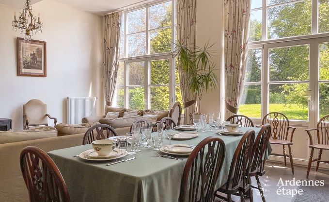 Castle annex in Gembloux for 9 persons