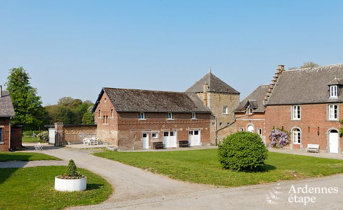 Castle annex in Gembloux for 5 persons