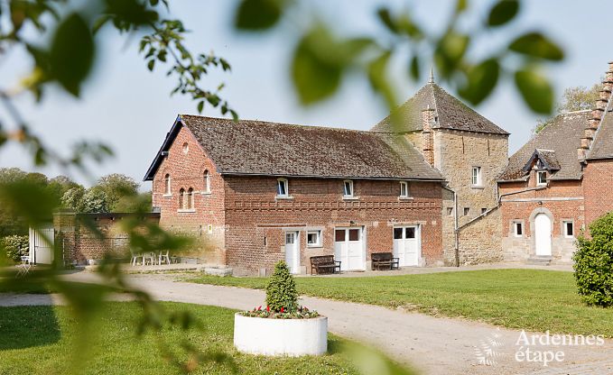 Castle annex in Gembloux for 5 persons