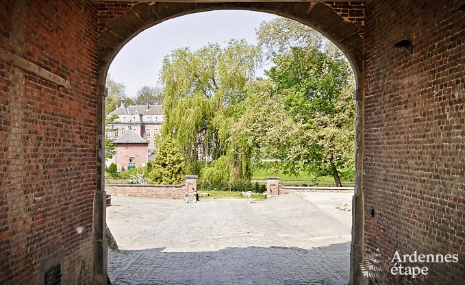 Castle annex in Gembloux for 5 persons