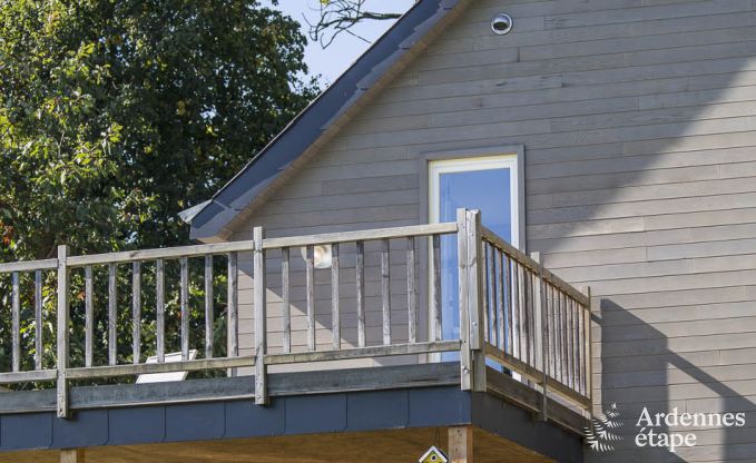 Holiday home for families in Gouvy with swimming pool, sauna and view in the Ardennes