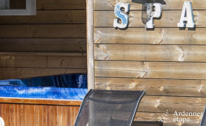 Holiday home for families in Gouvy with swimming pool, sauna and view in the Ardennes