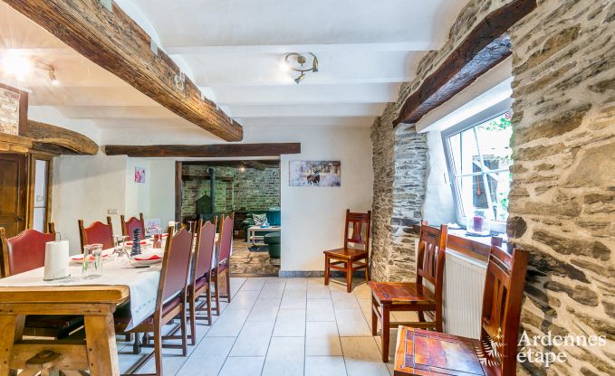 Holiday cottage in Gouvy for 10 persons in the Ardennes