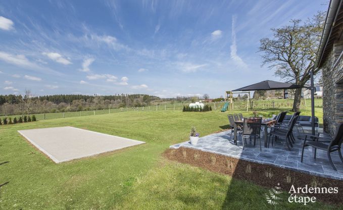 Holiday cottage in Gouvy for 9 persons in the Ardennes