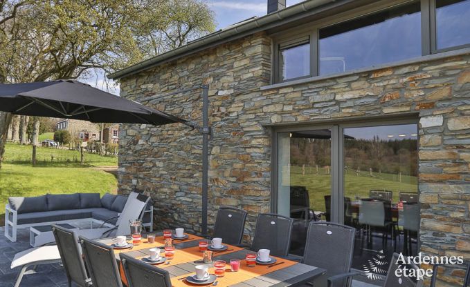 Holiday cottage in Gouvy for 9 persons in the Ardennes