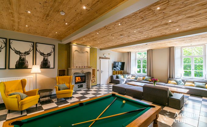 Luxury villa in Gouvy for 24 persons in the Ardennes