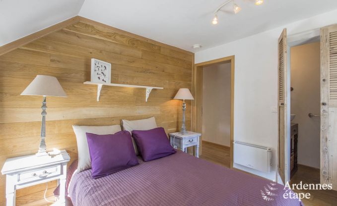 Holiday home for families in Gouvy with swimming pool, sauna and view in the Ardennes