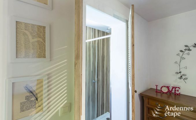 Holiday home for families in Gouvy with swimming pool, sauna and view in the Ardennes