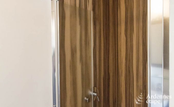 Holiday home for families in Gouvy with swimming pool, sauna and view in the Ardennes