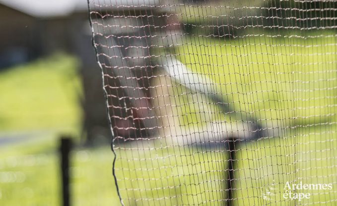 Holiday home for families in Gouvy with swimming pool, sauna and view in the Ardennes