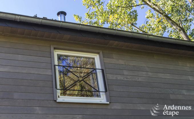 Holiday home for families in Gouvy with swimming pool, sauna and view in the Ardennes