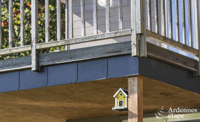 Holiday home for families in Gouvy with swimming pool, sauna and view in the Ardennes