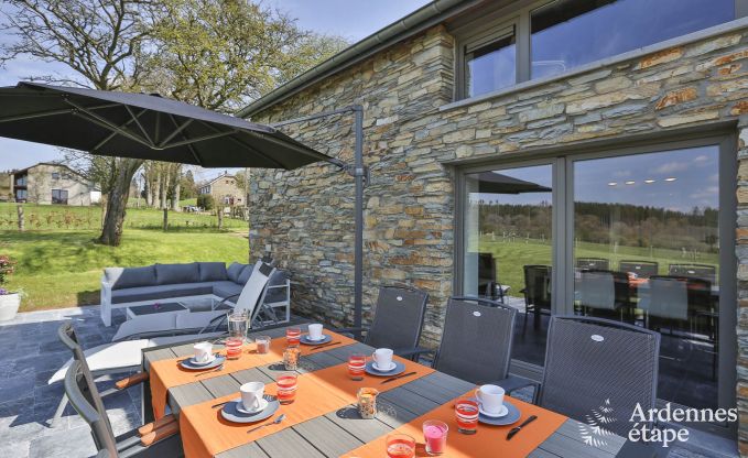 Holiday cottage in Gouvy for 9 persons in the Ardennes
