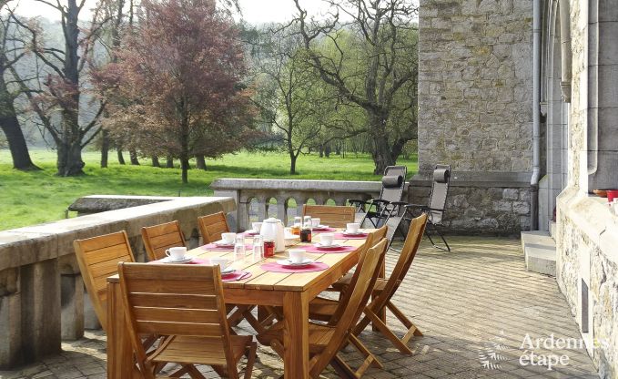 Castle in Hamoir for 8/9 persons in the Ardennes