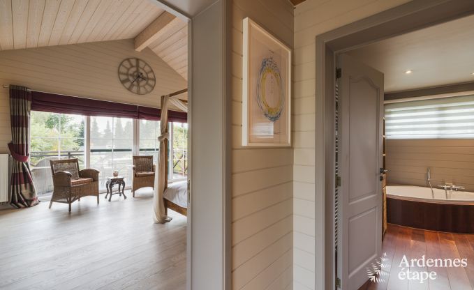Spacious holiday home for 12 people with swimming pool and private garden in Hamois, Ardennes