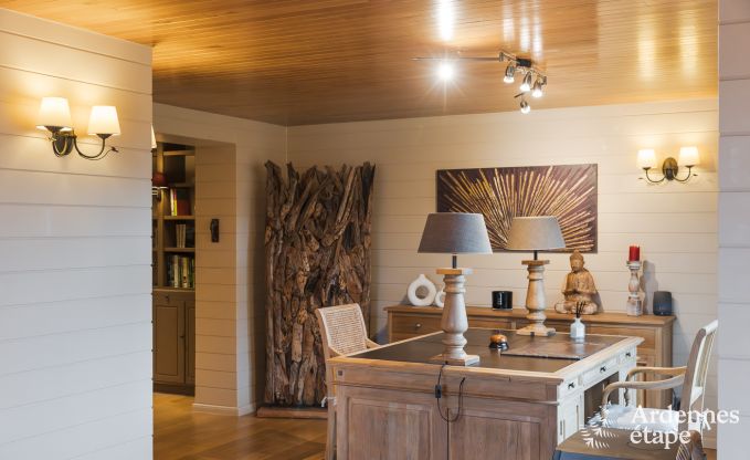 Spacious holiday home for 12 people with swimming pool and private garden in Hamois, Ardennes