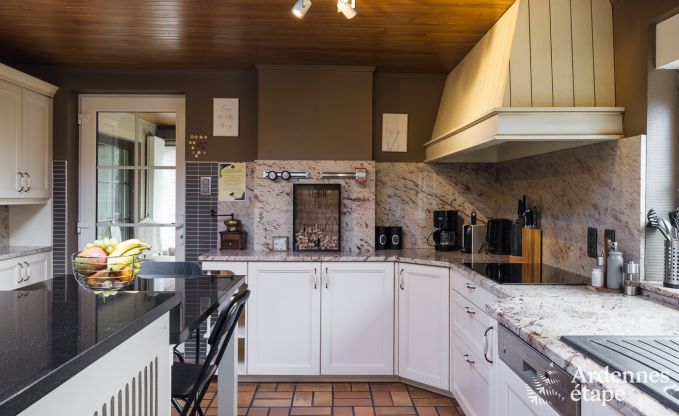 Luxury holiday home in Hamois for 8 people with swimming pool and private garden in the Ardennes