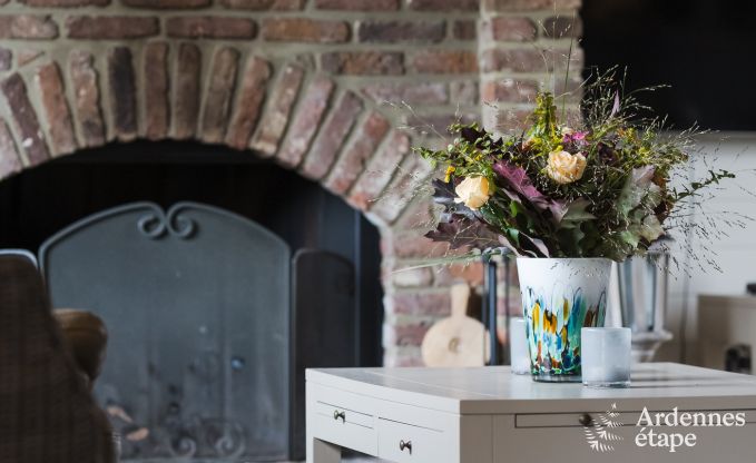 Luxury holiday home in Hamois for 8 people with swimming pool and private garden in the Ardennes