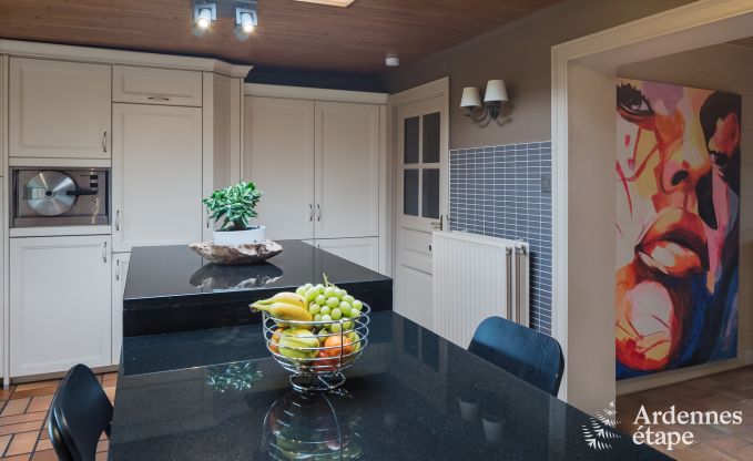 Luxury holiday home in Hamois for 8 people with swimming pool and private garden in the Ardennes
