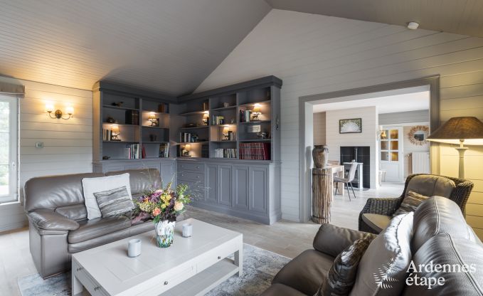 Luxury holiday home in Hamois for 8 people with swimming pool and private garden in the Ardennes