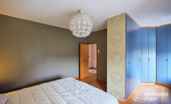 Charming holiday home for 6 people in Han-sur-Lesse with private terrace on the water